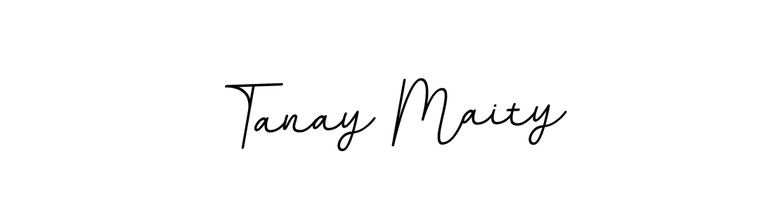 This is the best signature style for the Tanay Maity name. Also you like these signature font (BallpointsItalic-DORy9). Mix name signature. Tanay Maity signature style 11 images and pictures png