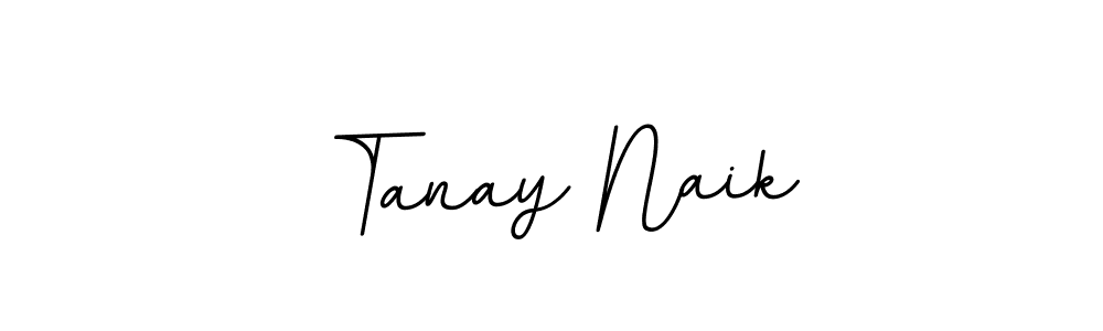 Use a signature maker to create a handwritten signature online. With this signature software, you can design (BallpointsItalic-DORy9) your own signature for name Tanay Naik. Tanay Naik signature style 11 images and pictures png