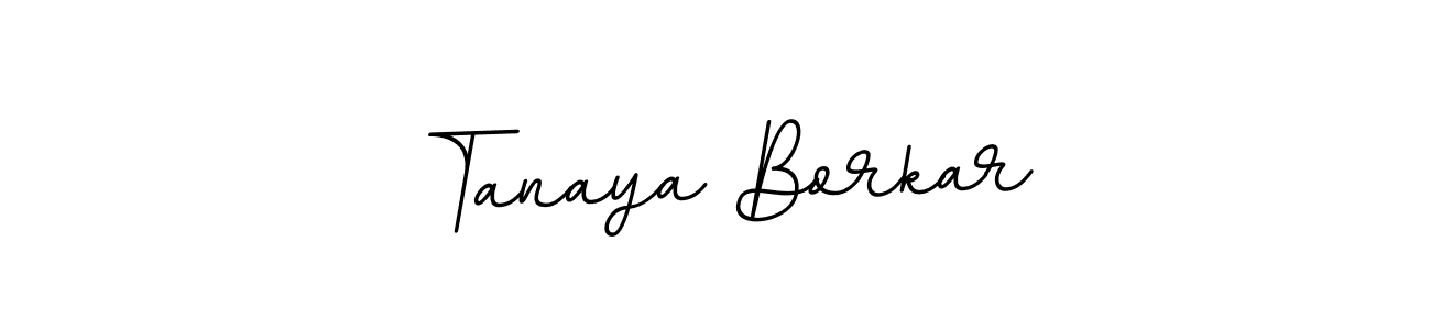 if you are searching for the best signature style for your name Tanaya Borkar. so please give up your signature search. here we have designed multiple signature styles  using BallpointsItalic-DORy9. Tanaya Borkar signature style 11 images and pictures png