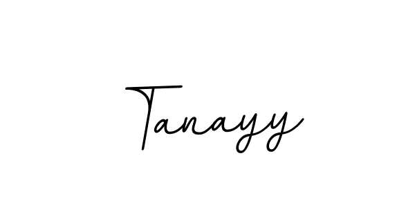 Design your own signature with our free online signature maker. With this signature software, you can create a handwritten (BallpointsItalic-DORy9) signature for name Tanayy. Tanayy signature style 11 images and pictures png