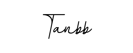 Personalize your online presence with Tanbb signature rendered in elegant BallpointsItalic-DORy9 font. Great for website footers and blogs. Tanbb signature style 11 images and pictures png