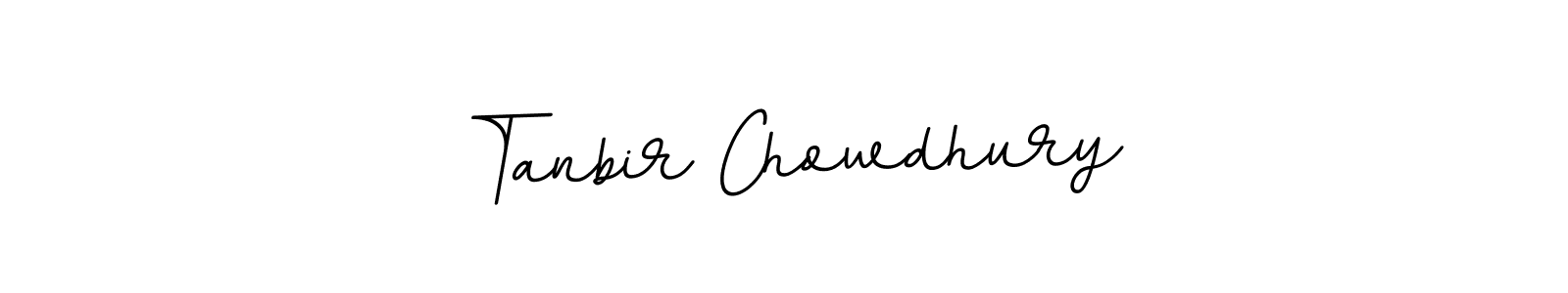 Create a beautiful signature design for name Tanbir Chowdhury. With this signature (BallpointsItalic-DORy9) fonts, you can make a handwritten signature for free. Tanbir Chowdhury signature style 11 images and pictures png