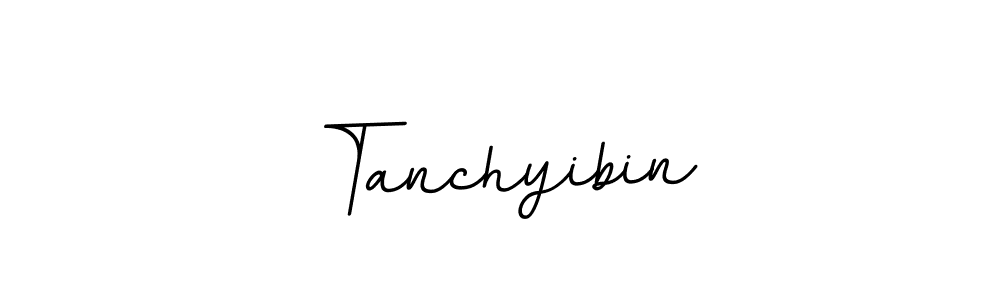 You should practise on your own different ways (BallpointsItalic-DORy9) to write your name (Tanchyibin) in signature. don't let someone else do it for you. Tanchyibin signature style 11 images and pictures png