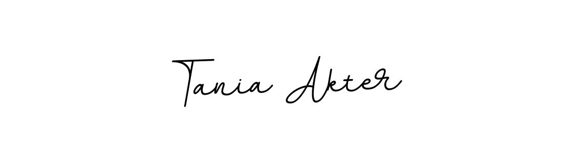 You should practise on your own different ways (BallpointsItalic-DORy9) to write your name (Tania Akter) in signature. don't let someone else do it for you. Tania Akter signature style 11 images and pictures png