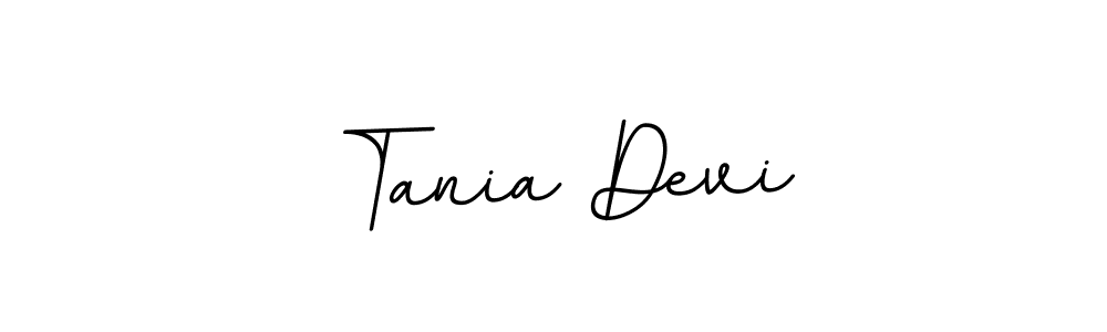 Also You can easily find your signature by using the search form. We will create Tania Devi name handwritten signature images for you free of cost using BallpointsItalic-DORy9 sign style. Tania Devi signature style 11 images and pictures png