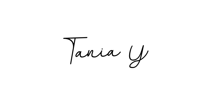 How to make Tania Y signature? BallpointsItalic-DORy9 is a professional autograph style. Create handwritten signature for Tania Y name. Tania Y signature style 11 images and pictures png