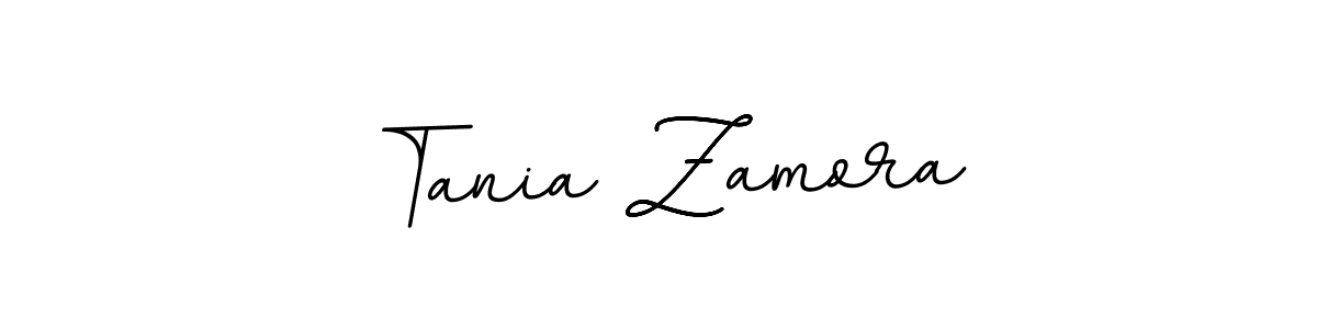 You should practise on your own different ways (BallpointsItalic-DORy9) to write your name (Tania Zamora) in signature. don't let someone else do it for you. Tania Zamora signature style 11 images and pictures png