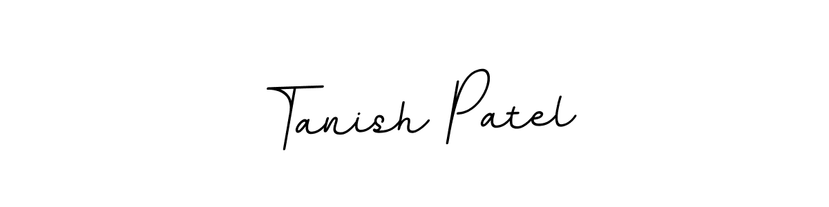 Use a signature maker to create a handwritten signature online. With this signature software, you can design (BallpointsItalic-DORy9) your own signature for name Tanish Patel. Tanish Patel signature style 11 images and pictures png