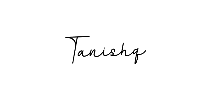 You should practise on your own different ways (BallpointsItalic-DORy9) to write your name (Tanishq) in signature. don't let someone else do it for you. Tanishq signature style 11 images and pictures png