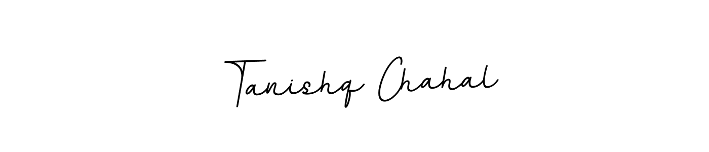 It looks lik you need a new signature style for name Tanishq Chahal. Design unique handwritten (BallpointsItalic-DORy9) signature with our free signature maker in just a few clicks. Tanishq Chahal signature style 11 images and pictures png