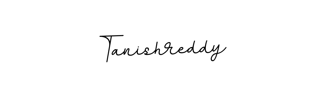 Make a beautiful signature design for name Tanishreddy. With this signature (BallpointsItalic-DORy9) style, you can create a handwritten signature for free. Tanishreddy signature style 11 images and pictures png