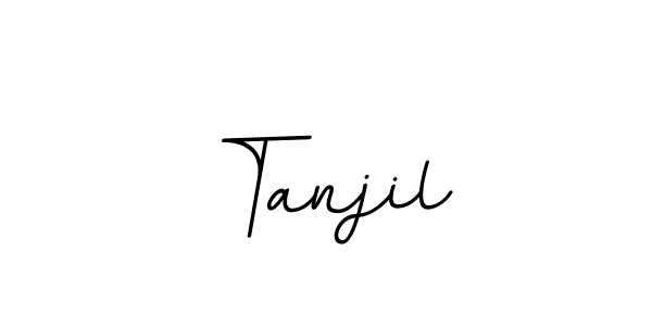 Also You can easily find your signature by using the search form. We will create Tanjil name handwritten signature images for you free of cost using BallpointsItalic-DORy9 sign style. Tanjil signature style 11 images and pictures png