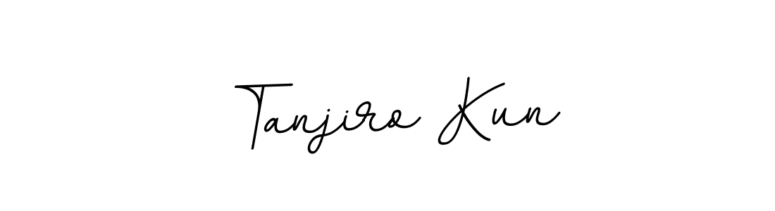 Make a beautiful signature design for name Tanjiro Kun. With this signature (BallpointsItalic-DORy9) style, you can create a handwritten signature for free. Tanjiro Kun signature style 11 images and pictures png
