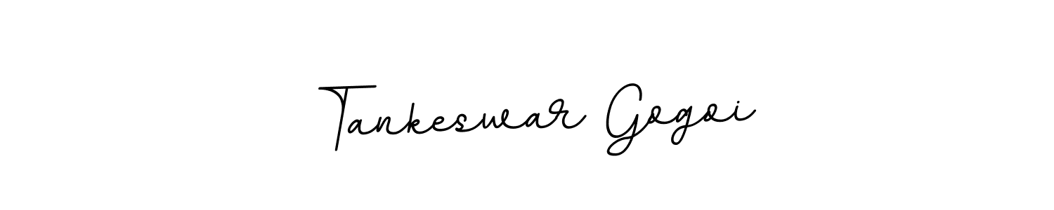 Tankeswar Gogoi stylish signature style. Best Handwritten Sign (BallpointsItalic-DORy9) for my name. Handwritten Signature Collection Ideas for my name Tankeswar Gogoi. Tankeswar Gogoi signature style 11 images and pictures png
