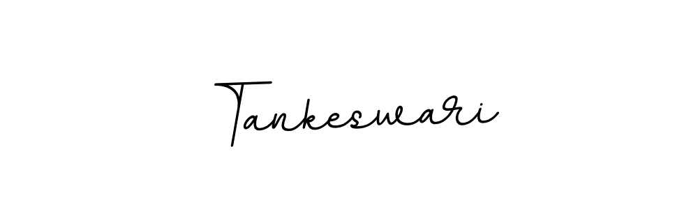 Make a beautiful signature design for name Tankeswari. With this signature (BallpointsItalic-DORy9) style, you can create a handwritten signature for free. Tankeswari signature style 11 images and pictures png