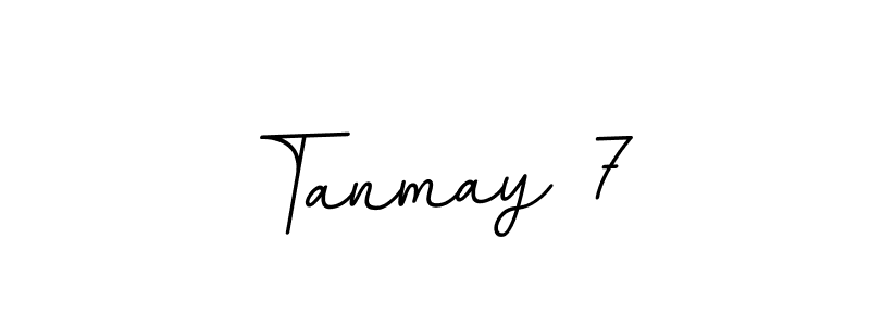 if you are searching for the best signature style for your name Tanmay 7. so please give up your signature search. here we have designed multiple signature styles  using BallpointsItalic-DORy9. Tanmay 7 signature style 11 images and pictures png