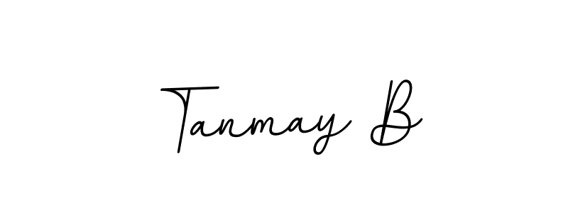 This is the best signature style for the Tanmay B name. Also you like these signature font (BallpointsItalic-DORy9). Mix name signature. Tanmay B signature style 11 images and pictures png