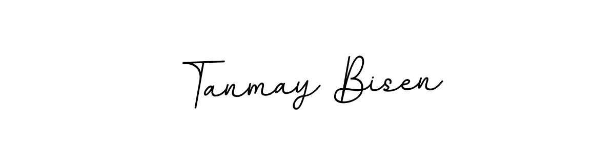 Make a beautiful signature design for name Tanmay Bisen. With this signature (BallpointsItalic-DORy9) style, you can create a handwritten signature for free. Tanmay Bisen signature style 11 images and pictures png