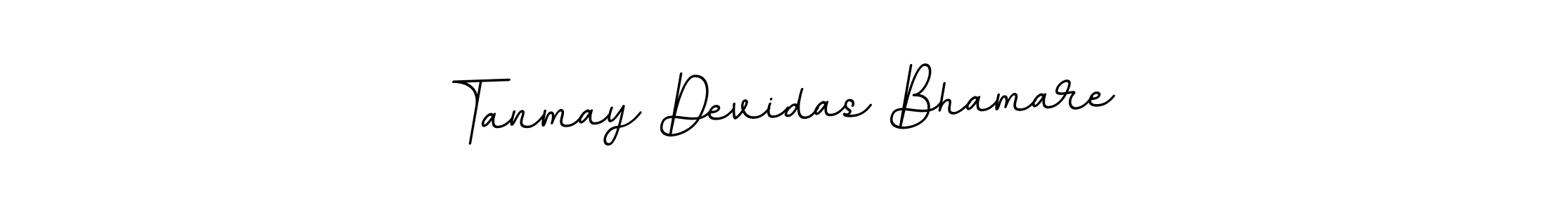 Tanmay Devidas Bhamare stylish signature style. Best Handwritten Sign (BallpointsItalic-DORy9) for my name. Handwritten Signature Collection Ideas for my name Tanmay Devidas Bhamare. Tanmay Devidas Bhamare signature style 11 images and pictures png
