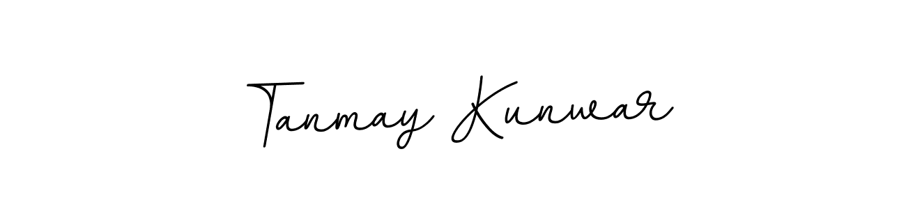 How to make Tanmay Kunwar signature? BallpointsItalic-DORy9 is a professional autograph style. Create handwritten signature for Tanmay Kunwar name. Tanmay Kunwar signature style 11 images and pictures png