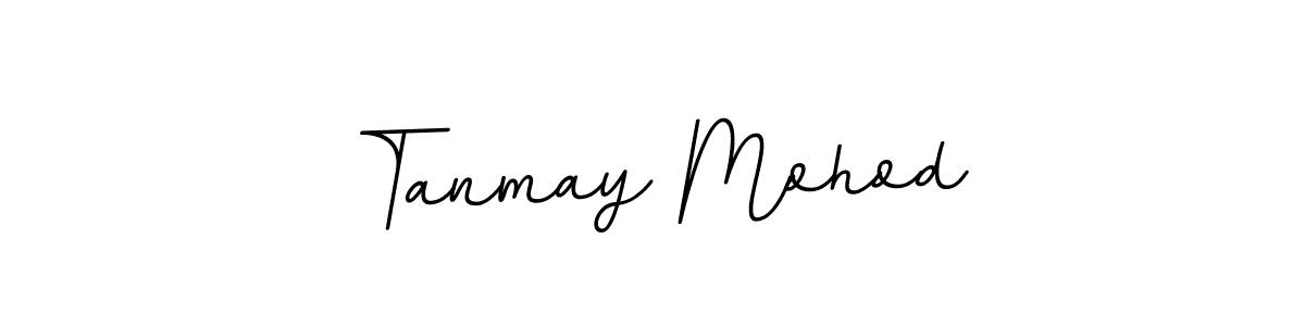 Make a beautiful signature design for name Tanmay Mohod. With this signature (BallpointsItalic-DORy9) style, you can create a handwritten signature for free. Tanmay Mohod signature style 11 images and pictures png