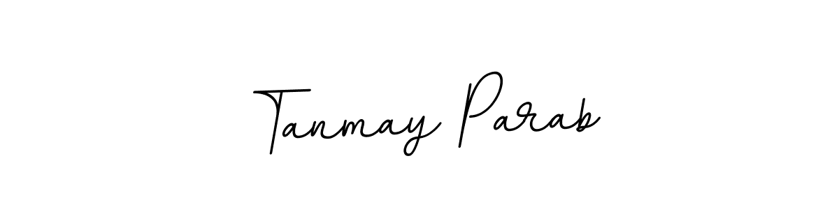 How to make Tanmay Parab signature? BallpointsItalic-DORy9 is a professional autograph style. Create handwritten signature for Tanmay Parab name. Tanmay Parab signature style 11 images and pictures png