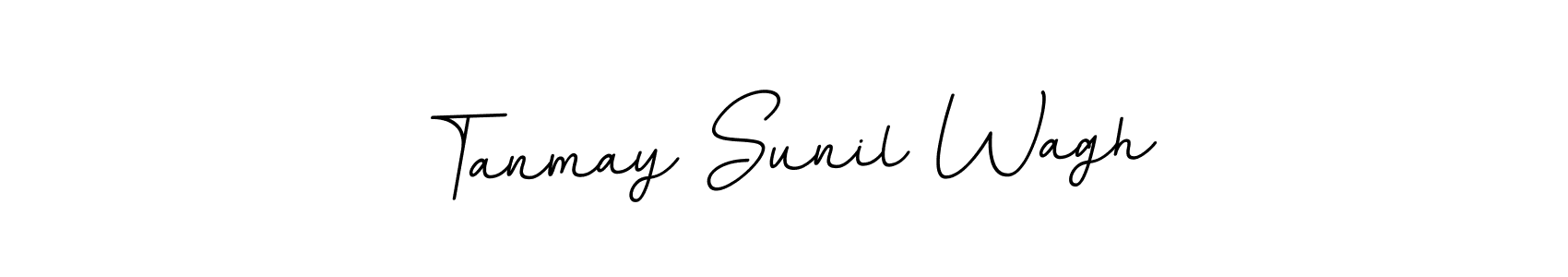 Use a signature maker to create a handwritten signature online. With this signature software, you can design (BallpointsItalic-DORy9) your own signature for name Tanmay Sunil Wagh. Tanmay Sunil Wagh signature style 11 images and pictures png