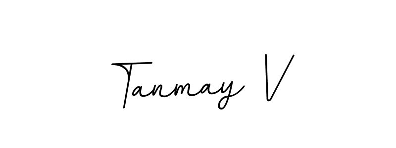 Similarly BallpointsItalic-DORy9 is the best handwritten signature design. Signature creator online .You can use it as an online autograph creator for name Tanmay V. Tanmay V signature style 11 images and pictures png