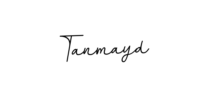 How to make Tanmayd name signature. Use BallpointsItalic-DORy9 style for creating short signs online. This is the latest handwritten sign. Tanmayd signature style 11 images and pictures png