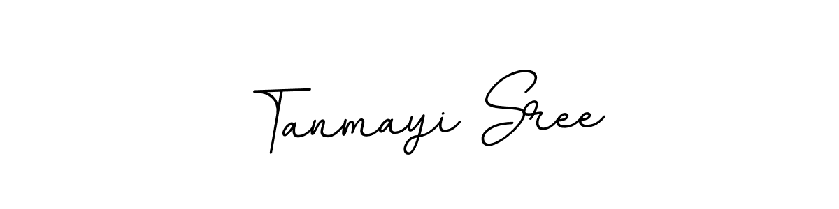 if you are searching for the best signature style for your name Tanmayi Sree. so please give up your signature search. here we have designed multiple signature styles  using BallpointsItalic-DORy9. Tanmayi Sree signature style 11 images and pictures png