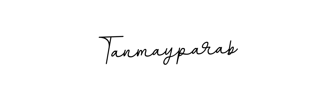 Tanmayparab stylish signature style. Best Handwritten Sign (BallpointsItalic-DORy9) for my name. Handwritten Signature Collection Ideas for my name Tanmayparab. Tanmayparab signature style 11 images and pictures png