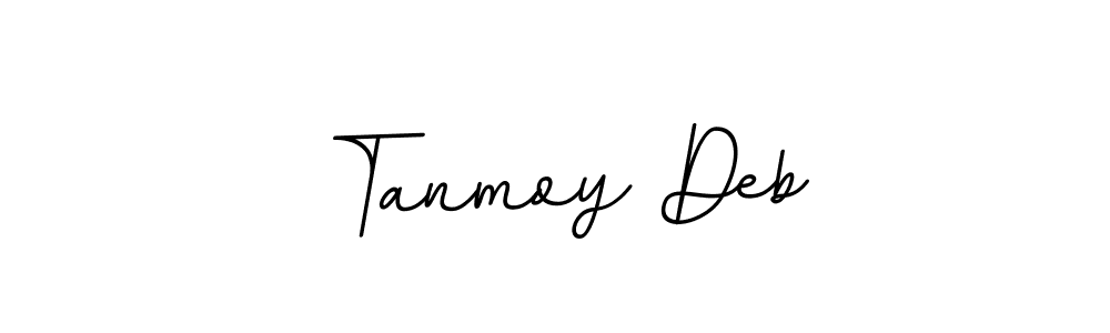 Use a signature maker to create a handwritten signature online. With this signature software, you can design (BallpointsItalic-DORy9) your own signature for name Tanmoy Deb. Tanmoy Deb signature style 11 images and pictures png