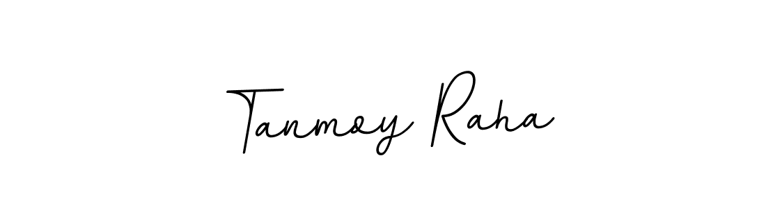 Create a beautiful signature design for name Tanmoy Raha. With this signature (BallpointsItalic-DORy9) fonts, you can make a handwritten signature for free. Tanmoy Raha signature style 11 images and pictures png
