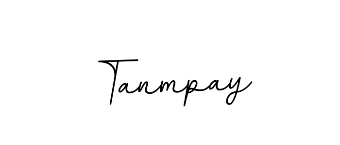 Tanmpay stylish signature style. Best Handwritten Sign (BallpointsItalic-DORy9) for my name. Handwritten Signature Collection Ideas for my name Tanmpay. Tanmpay signature style 11 images and pictures png