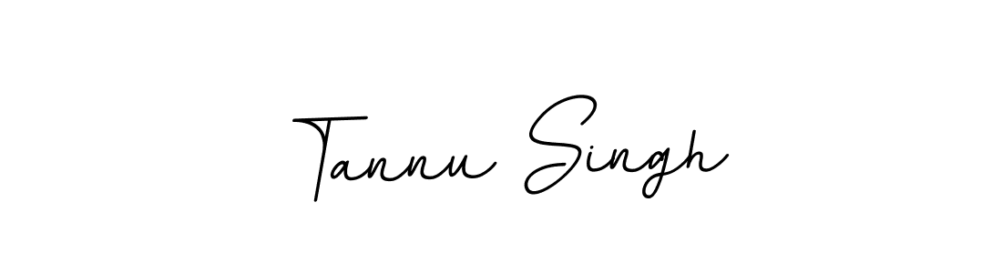 Use a signature maker to create a handwritten signature online. With this signature software, you can design (BallpointsItalic-DORy9) your own signature for name Tannu Singh. Tannu Singh signature style 11 images and pictures png