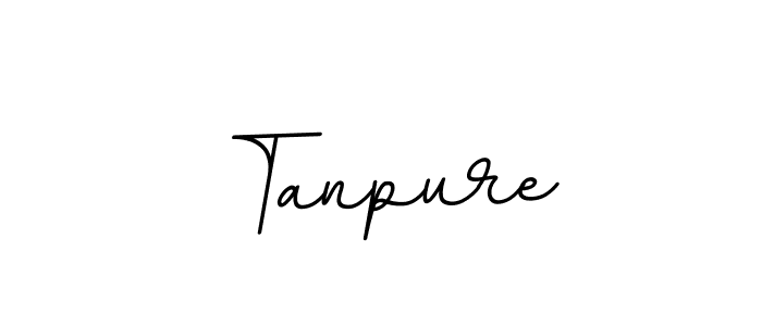 Make a beautiful signature design for name Tanpure. With this signature (BallpointsItalic-DORy9) style, you can create a handwritten signature for free. Tanpure signature style 11 images and pictures png