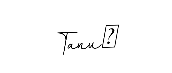 Make a beautiful signature design for name Tanu❤. Use this online signature maker to create a handwritten signature for free. Tanu❤ signature style 11 images and pictures png