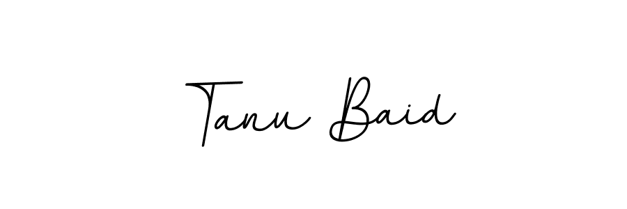 Also we have Tanu Baid name is the best signature style. Create professional handwritten signature collection using BallpointsItalic-DORy9 autograph style. Tanu Baid signature style 11 images and pictures png