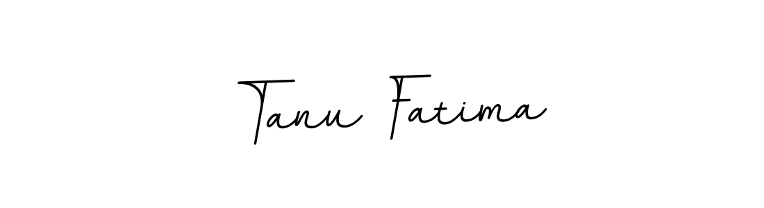 The best way (BallpointsItalic-DORy9) to make a short signature is to pick only two or three words in your name. The name Tanu Fatima include a total of six letters. For converting this name. Tanu Fatima signature style 11 images and pictures png