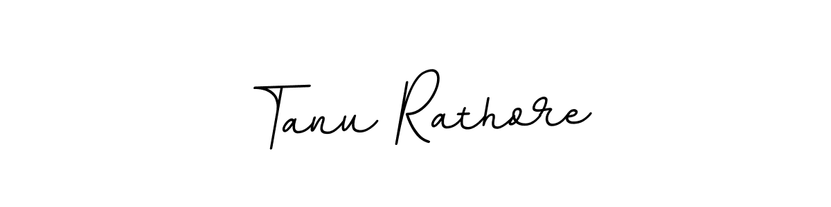 Create a beautiful signature design for name Tanu Rathore. With this signature (BallpointsItalic-DORy9) fonts, you can make a handwritten signature for free. Tanu Rathore signature style 11 images and pictures png