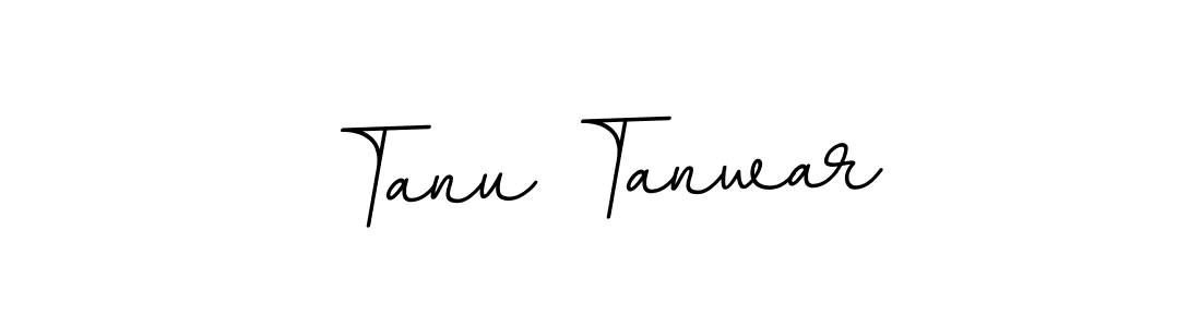 It looks lik you need a new signature style for name Tanu Tanwar. Design unique handwritten (BallpointsItalic-DORy9) signature with our free signature maker in just a few clicks. Tanu Tanwar signature style 11 images and pictures png