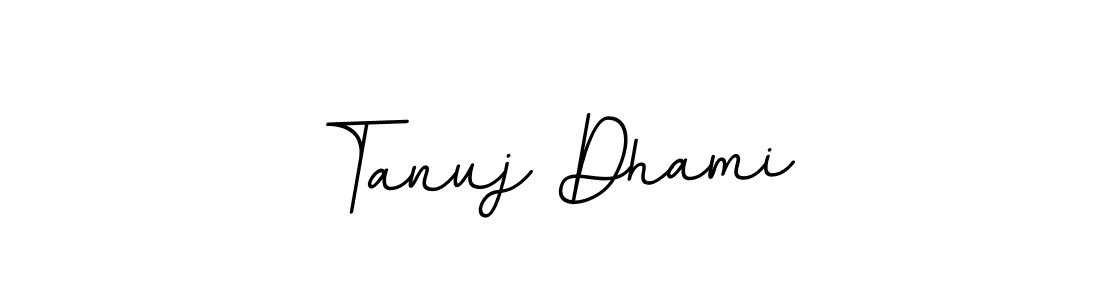 Make a beautiful signature design for name Tanuj Dhami. Use this online signature maker to create a handwritten signature for free. Tanuj Dhami signature style 11 images and pictures png