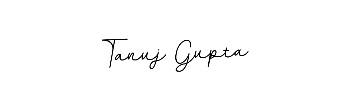 This is the best signature style for the Tanuj Gupta name. Also you like these signature font (BallpointsItalic-DORy9). Mix name signature. Tanuj Gupta signature style 11 images and pictures png