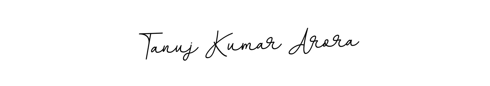 It looks lik you need a new signature style for name Tanuj Kumar Arora. Design unique handwritten (BallpointsItalic-DORy9) signature with our free signature maker in just a few clicks. Tanuj Kumar Arora signature style 11 images and pictures png