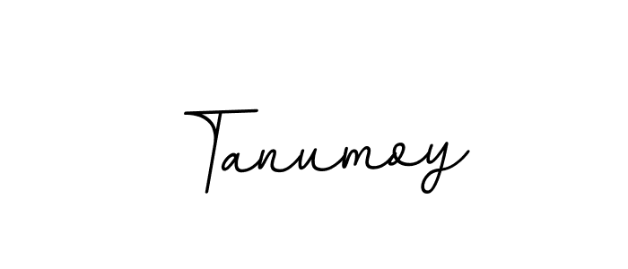 Use a signature maker to create a handwritten signature online. With this signature software, you can design (BallpointsItalic-DORy9) your own signature for name Tanumoy. Tanumoy signature style 11 images and pictures png