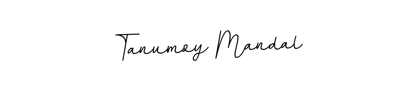 Make a beautiful signature design for name Tanumoy Mandal. With this signature (BallpointsItalic-DORy9) style, you can create a handwritten signature for free. Tanumoy Mandal signature style 11 images and pictures png