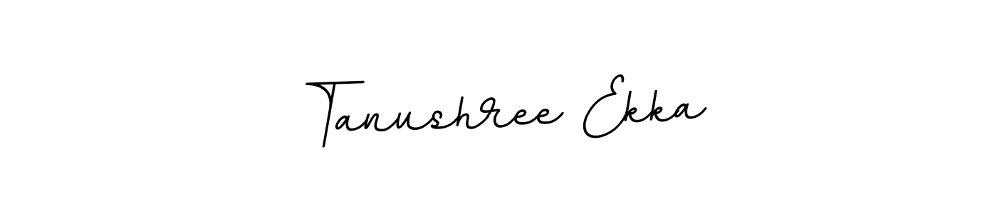 Also You can easily find your signature by using the search form. We will create Tanushree Ekka name handwritten signature images for you free of cost using BallpointsItalic-DORy9 sign style. Tanushree Ekka signature style 11 images and pictures png