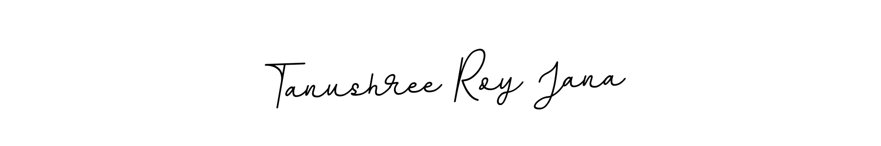 Make a beautiful signature design for name Tanushree Roy Jana. Use this online signature maker to create a handwritten signature for free. Tanushree Roy Jana signature style 11 images and pictures png