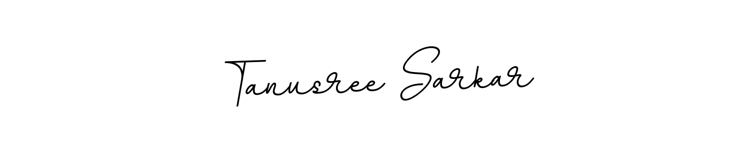 Design your own signature with our free online signature maker. With this signature software, you can create a handwritten (BallpointsItalic-DORy9) signature for name Tanusree Sarkar. Tanusree Sarkar signature style 11 images and pictures png