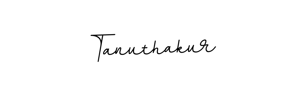 Design your own signature with our free online signature maker. With this signature software, you can create a handwritten (BallpointsItalic-DORy9) signature for name Tanuthakur. Tanuthakur signature style 11 images and pictures png